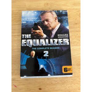 The Equalizer Complete Season 2 DVD 6-Disc Set Edward Woodward Pre-Owned